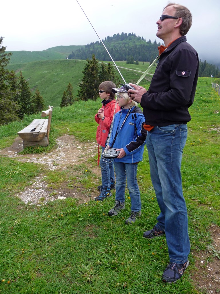 Riggisberg, der erste Flugurlaub