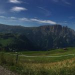 Seiseralm, Blick zum Fluggebiet