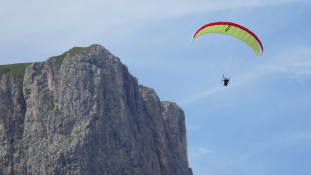 Seiseralm Gleitschirmfliegen