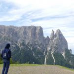 Seiseralm, truamhafte Flugkulisse