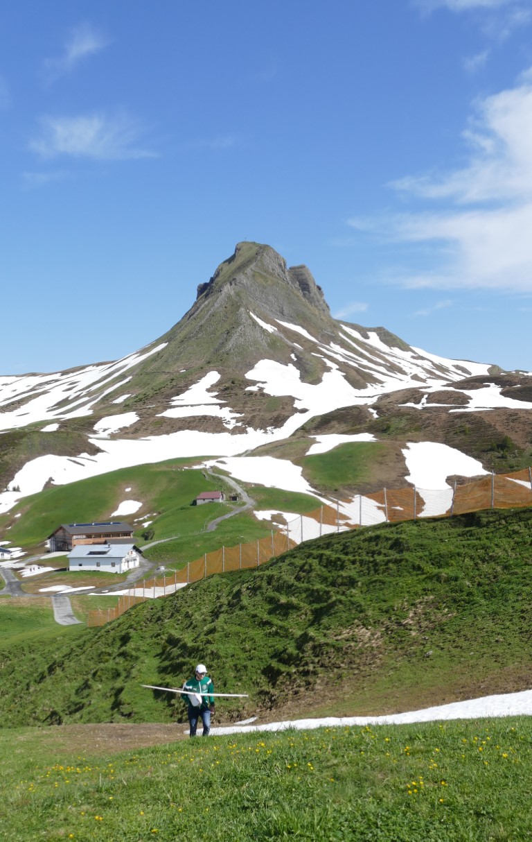 Flugurlauf in Damüls im Vorarlberg